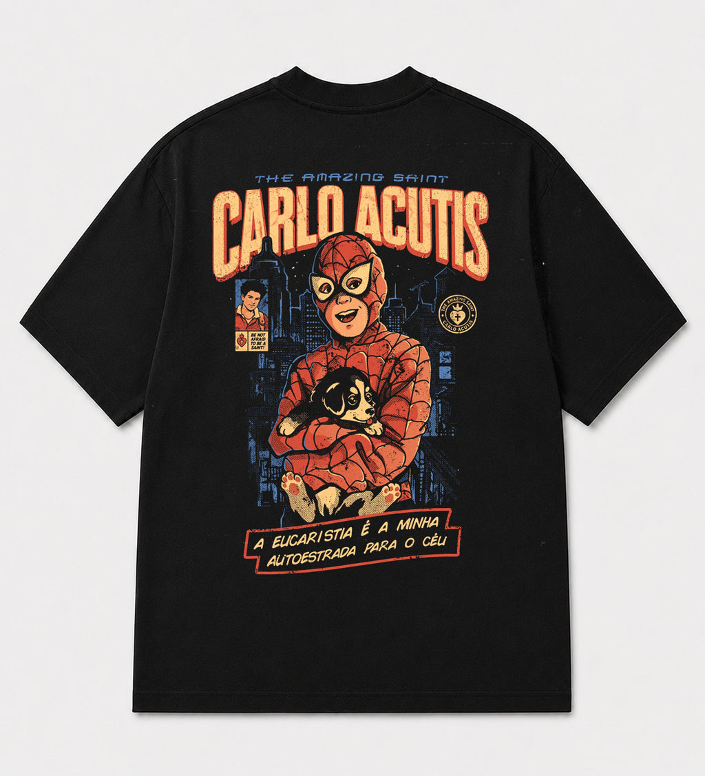 Camiseta Oversized - Amazing Acutis