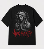 Camiseta Oversized - Ave Maria