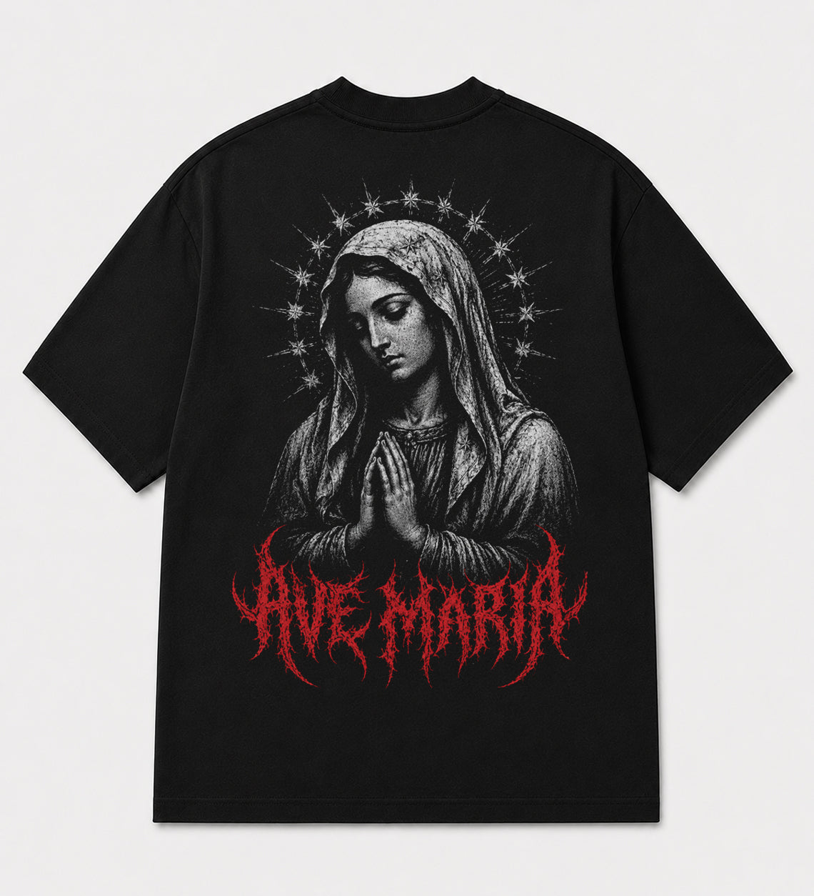 Camiseta Oversized - Ave Maria