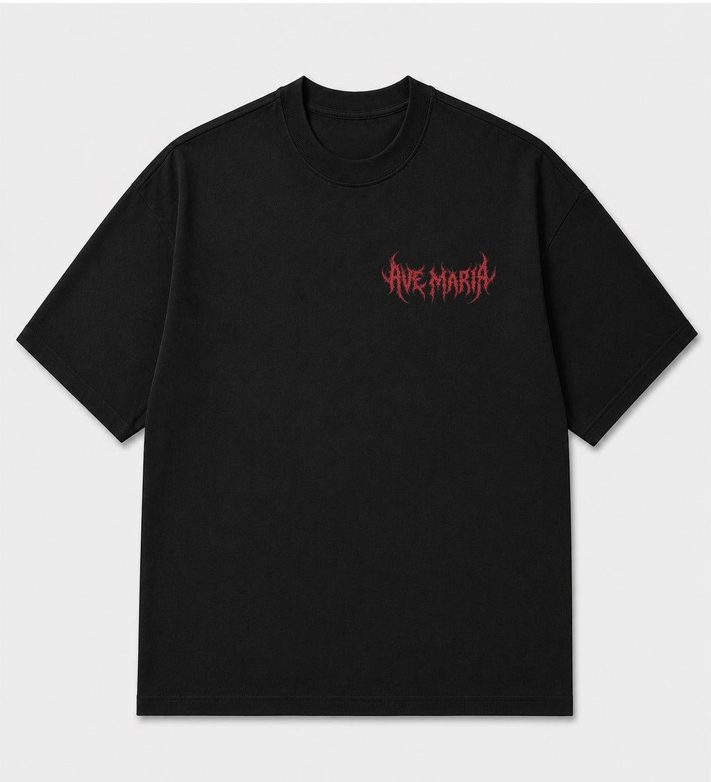 Camiseta Oversized - Ave Maria