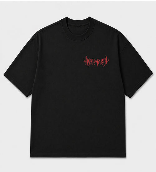 Camiseta Oversized - Ave Maria