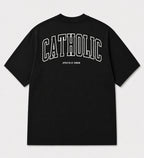 Camiseta Oversized - Catholic - Preta