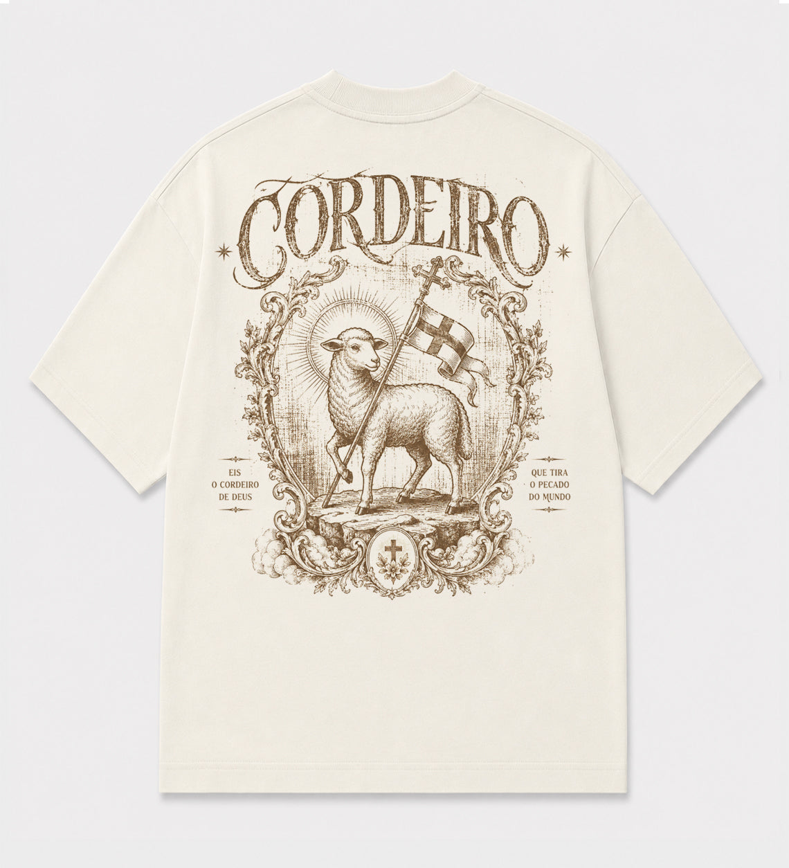 Camiseta Oversized - Cordeiro