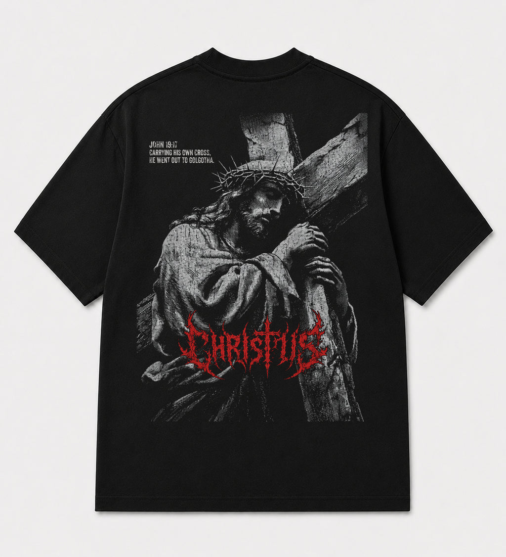 Camiseta Oversized - Cristo