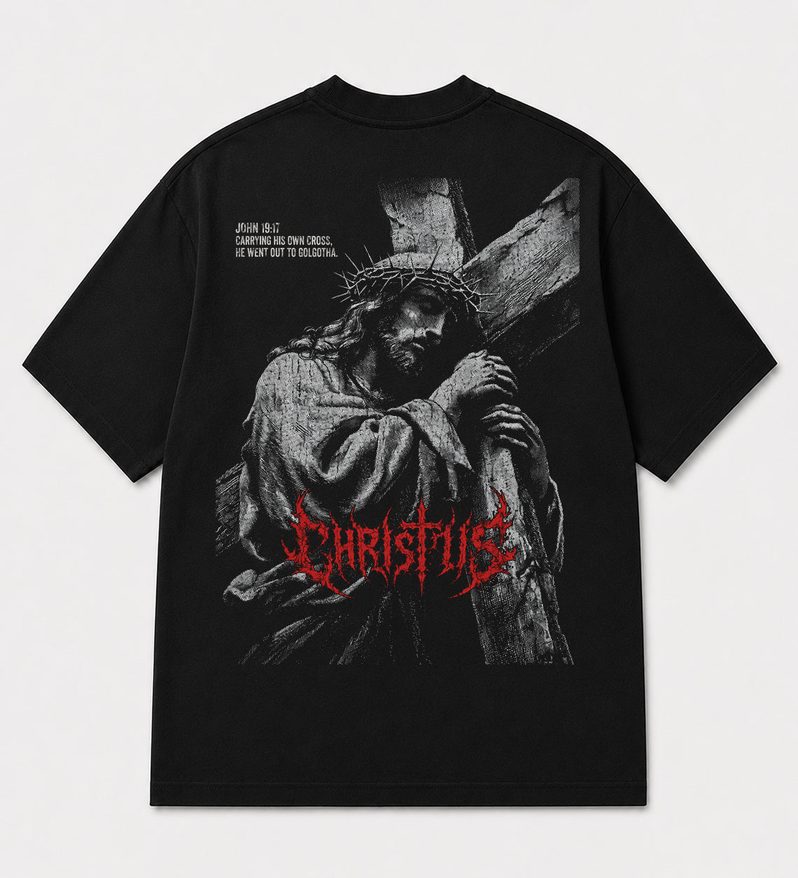 Camiseta Oversized - Cristo