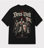 Camiseta Oversized - Deus Vult