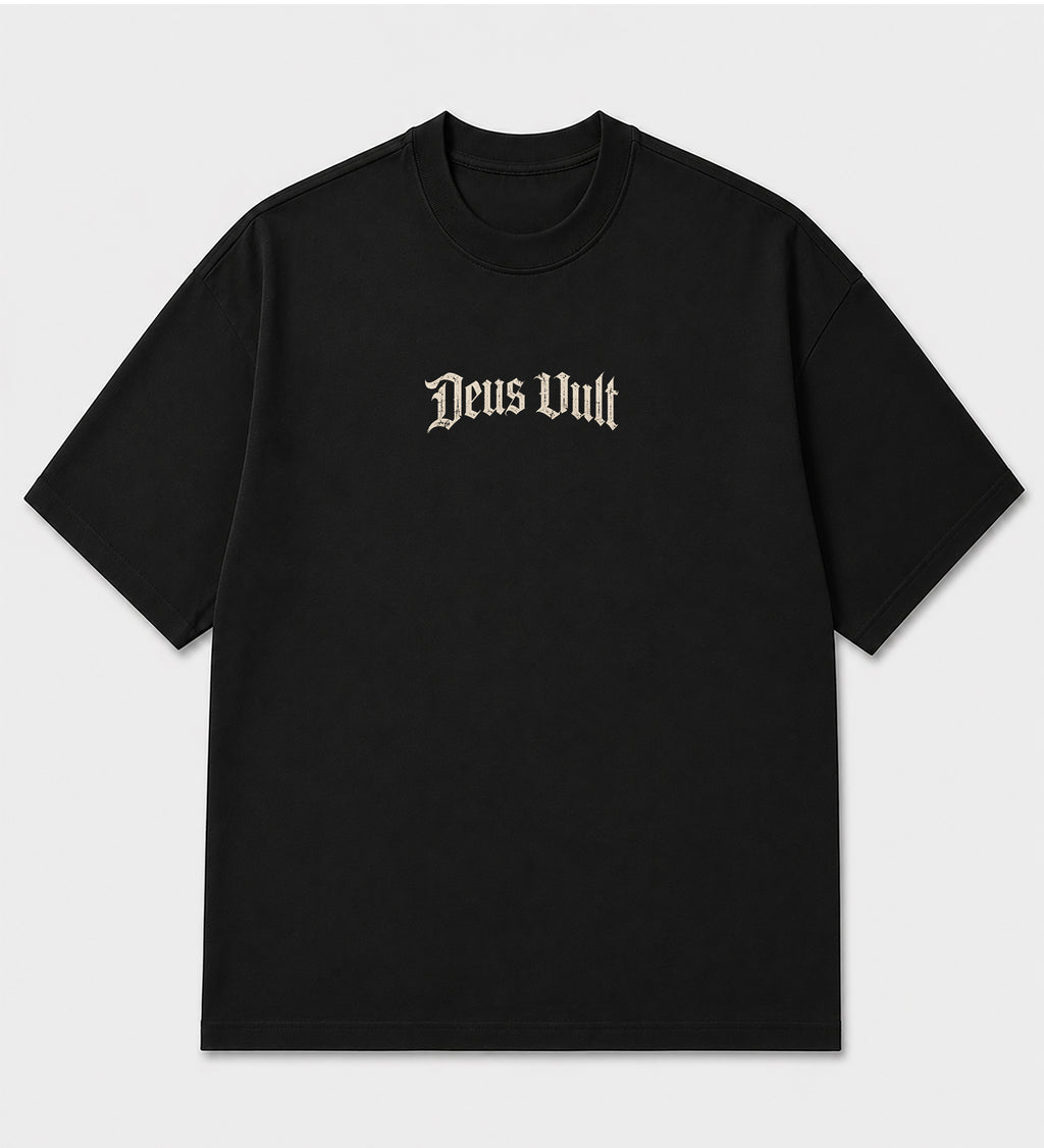 Camiseta Oversized - Deus Vult