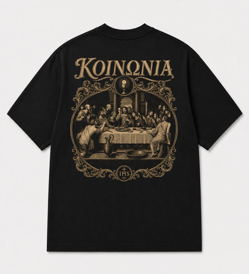 Camiseta Oversized - Ceia