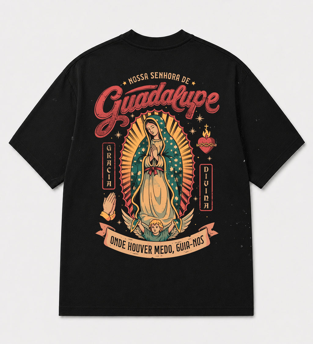 Camiseta Oversized - Guadalupe
