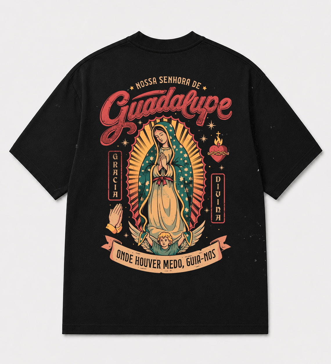 Camiseta Oversized - Guadalupe