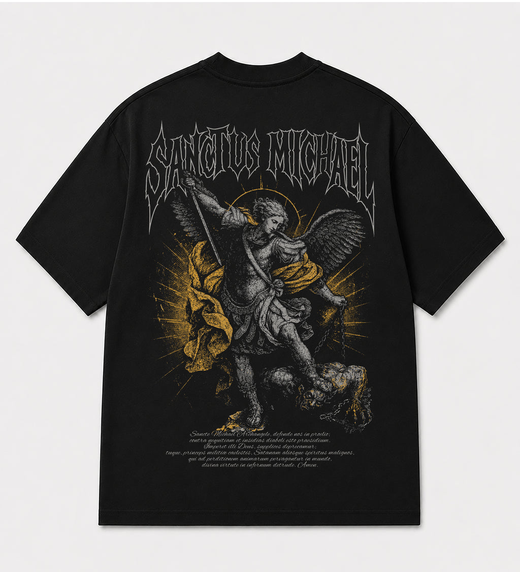 Camiseta Oversized - Quis Ut Deus?