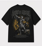 Camiseta Oversized - Quis Ut Deus?