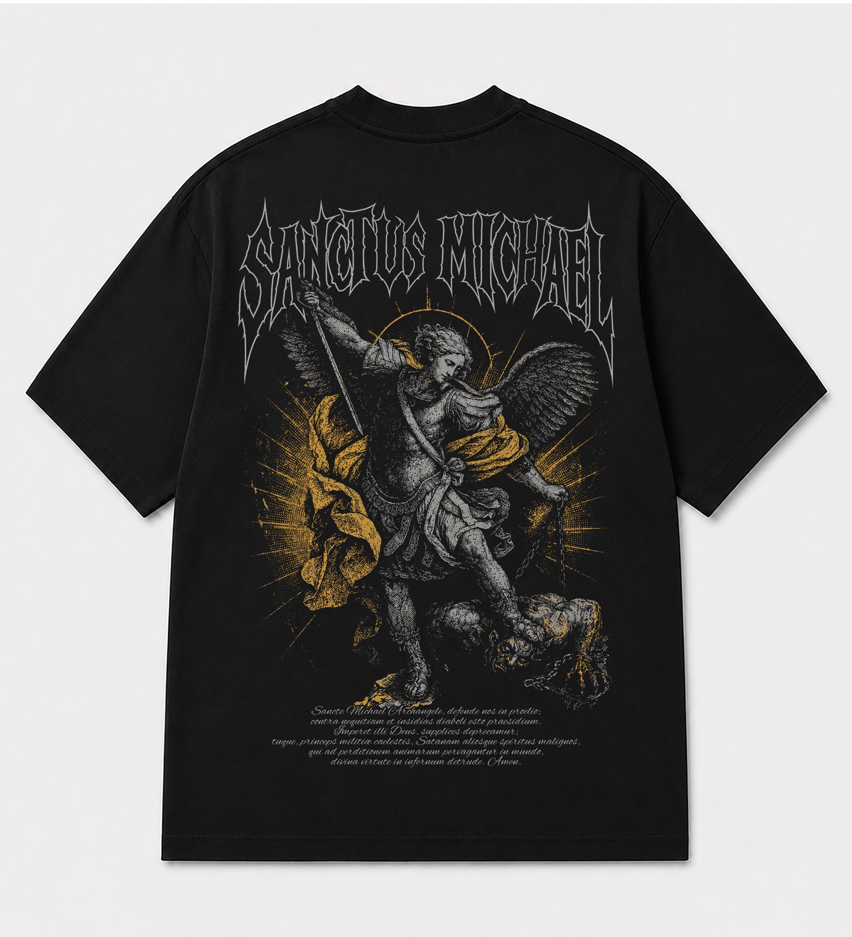 Camiseta Oversized - Quis Ut Deus?