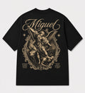Camiseta Oversized - Miguel - Preta