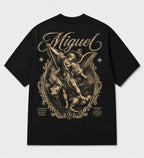 Camiseta Oversized - Miguel - Preta
