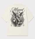 Camiseta Oversized - Miguel - Off-White
