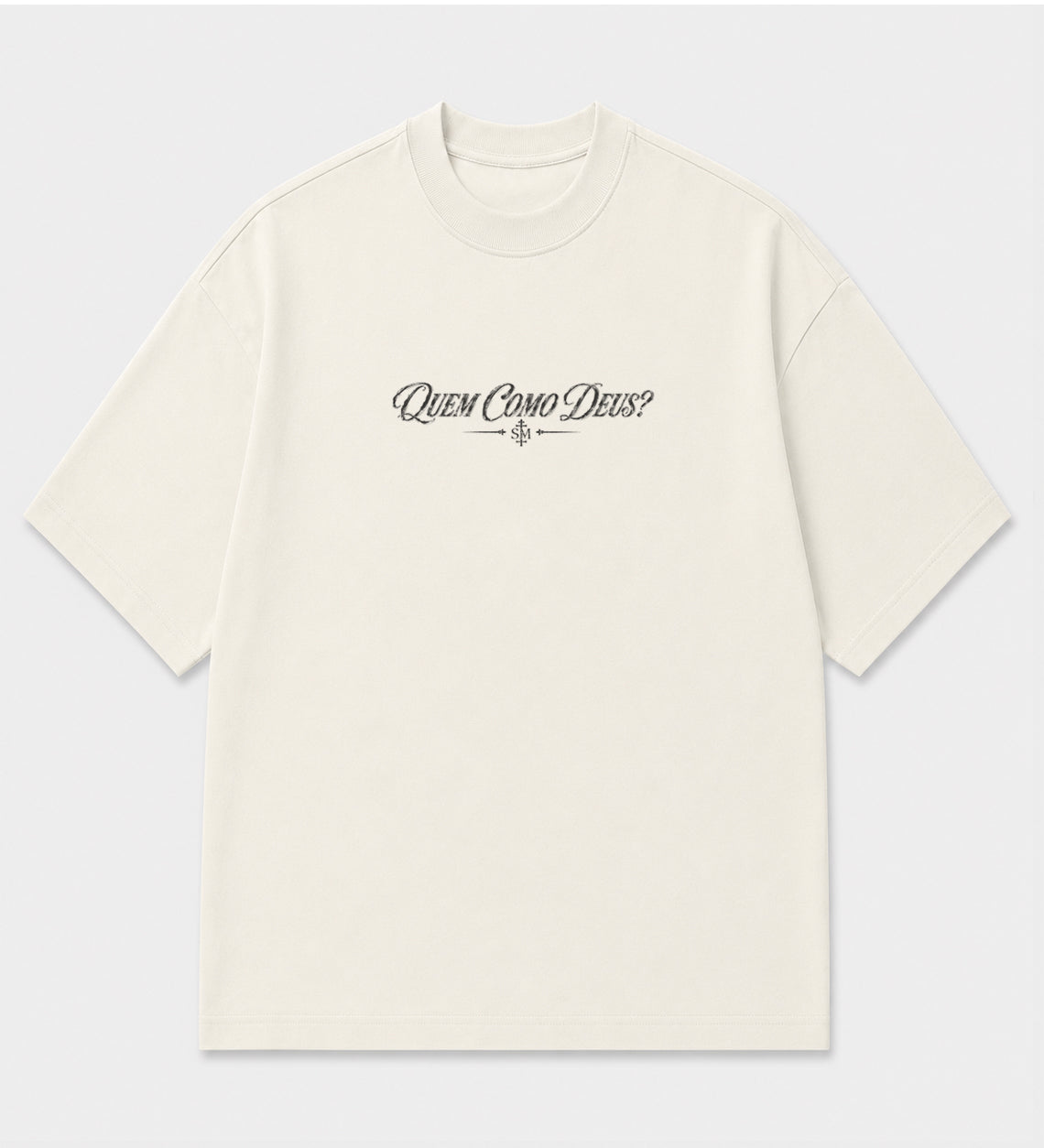Camiseta Oversized - Miguel - Off-White