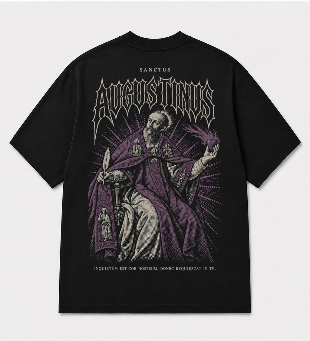 Camiseta Oversized - Santo Agostinho