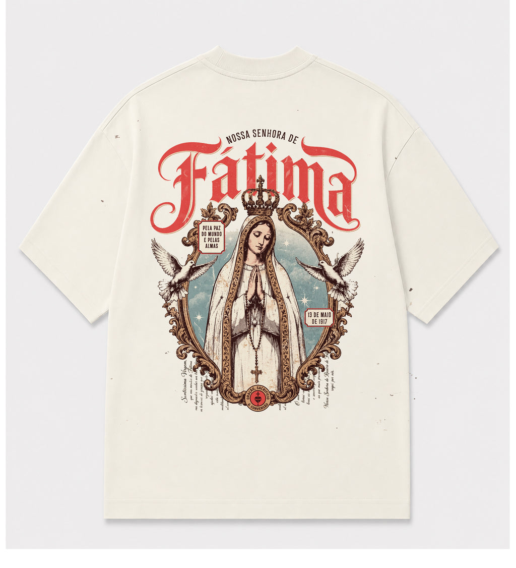 Camiseta Oversized - Fatima 2.0