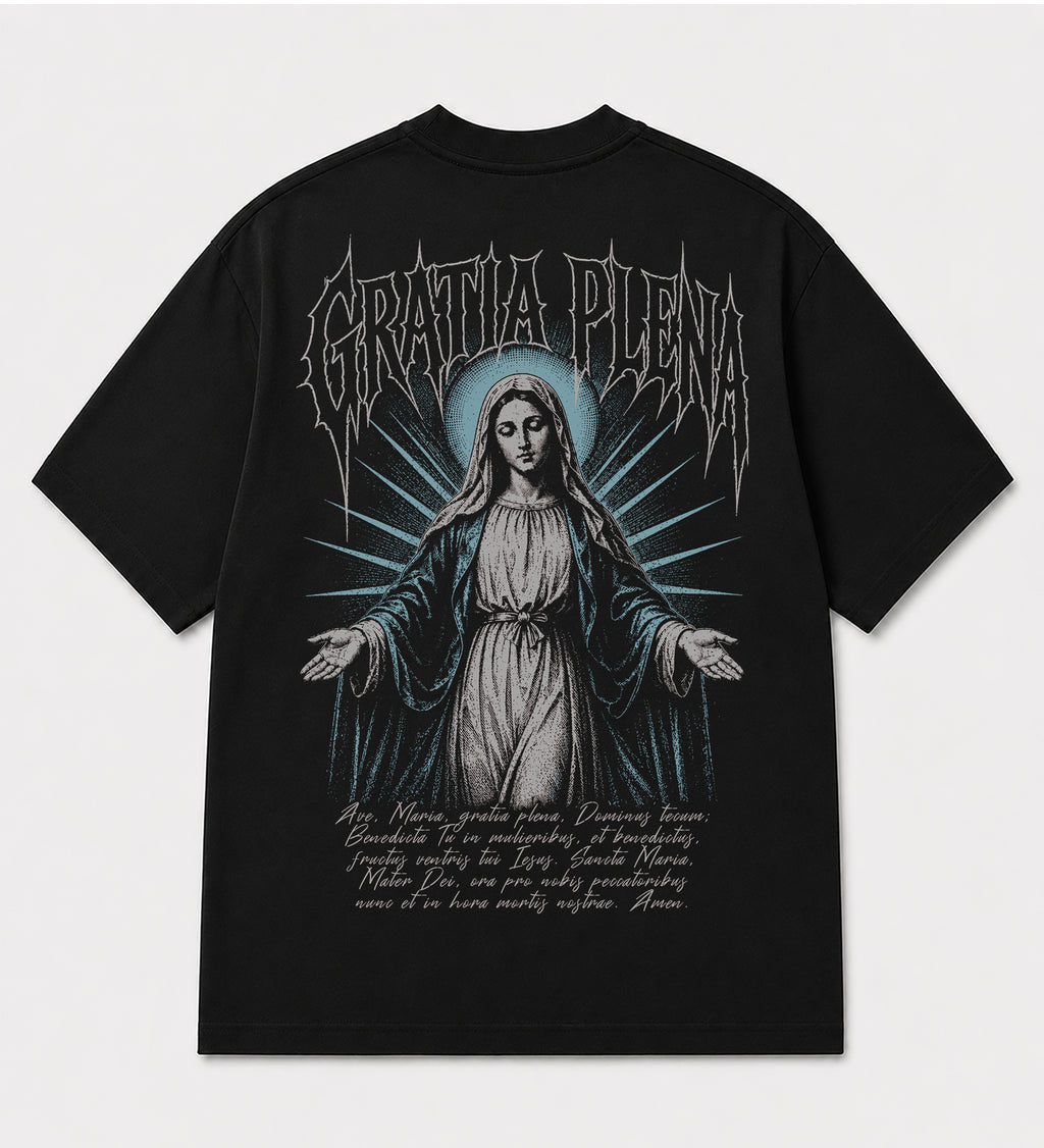 Camiseta Oversized - Gratia Plena