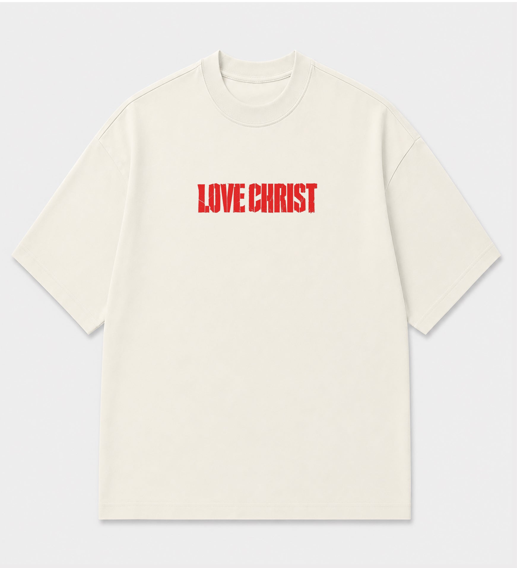 Camiseta Oversized - Love Christ