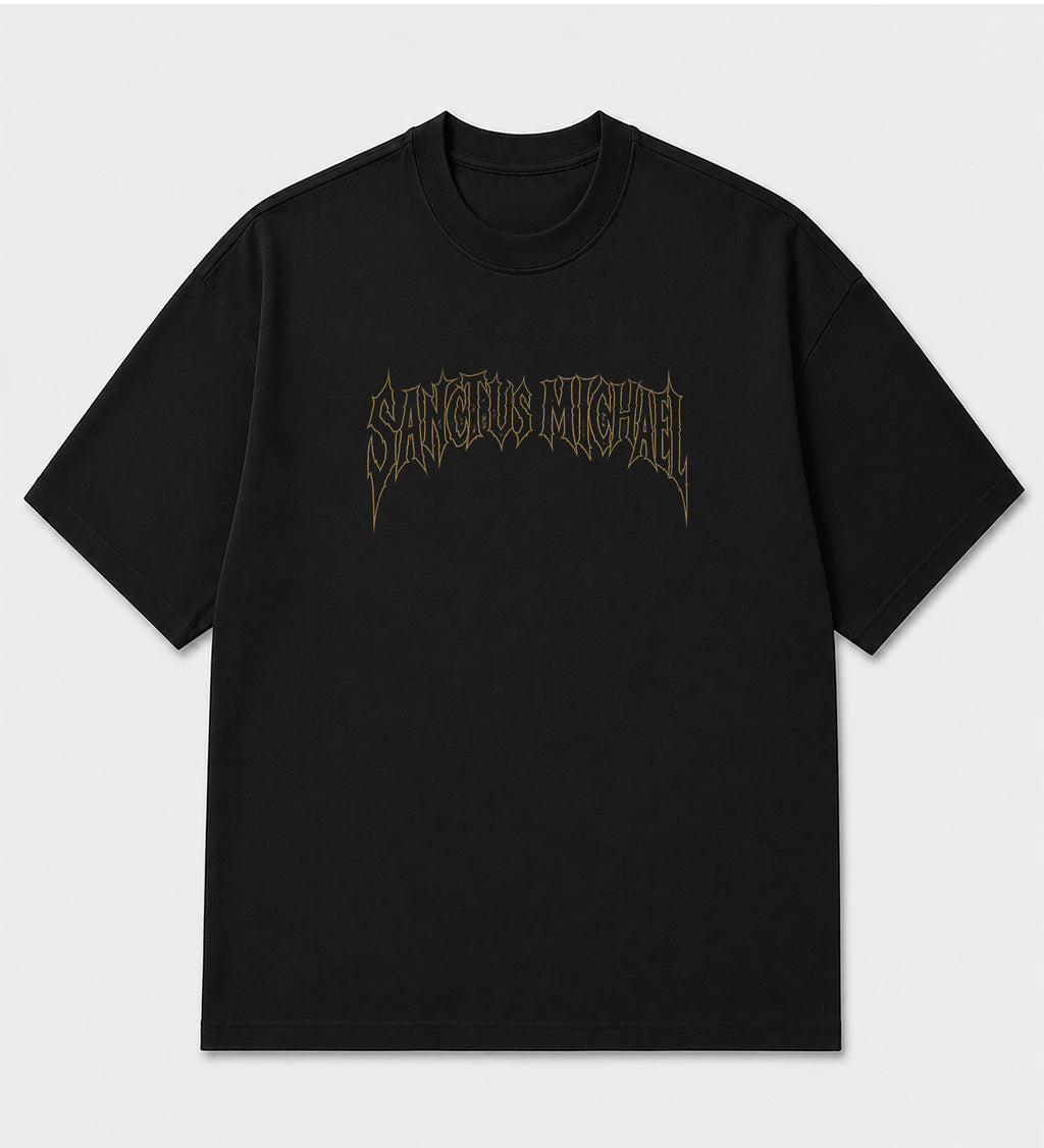 Camiseta Oversized - Quis Ut Deus?