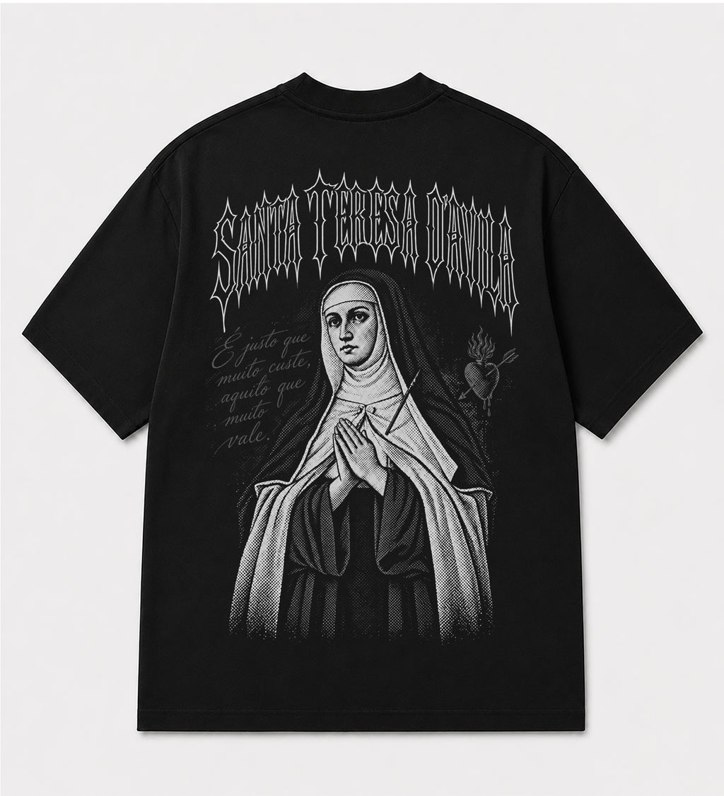Camiseta Oversized - Teresa d’Ávila