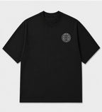 Camiseta Oversized - Crux sacra sit mihi lux