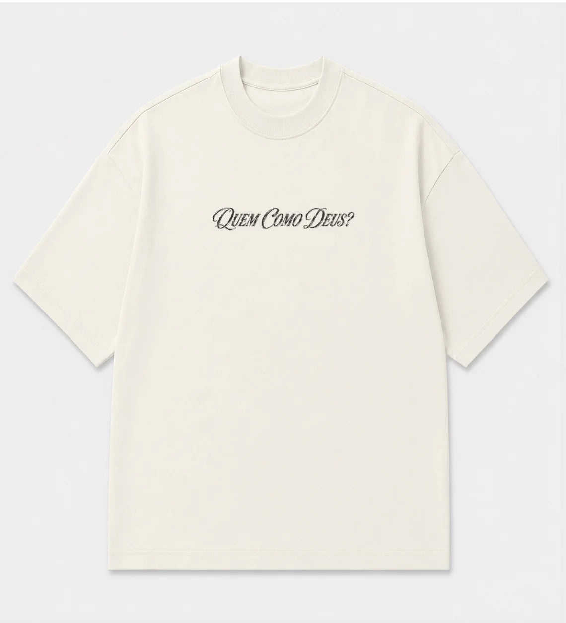 Camiseta Oversized - Miguel - Off-White