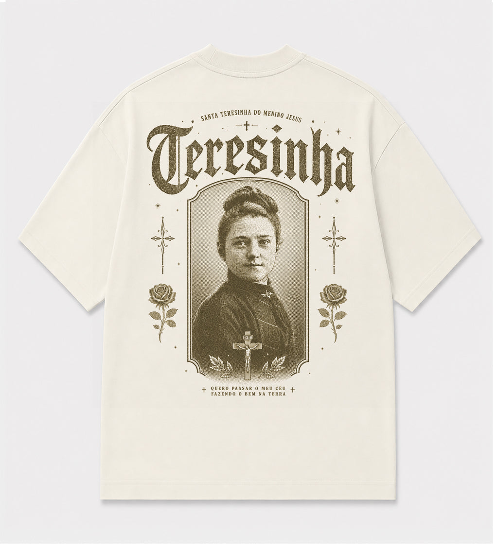 Camiseta Oversized - Teresinha